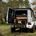 Campingmodull, campingbox , Egoe nest, camping utrustning till bilar, Portabel kök och säng till bilar, ombyggnadskit