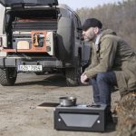 Campingmodull, campingbox , Egoe nest, camping utrustning till bilar, Portabel kök och säng till bilar, ombyggnadskit