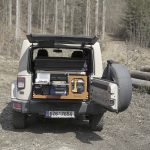 Campingmodull, campingbox , Egoe nest, camping utrustning till bilar, Portabel kök och säng till bilar, ombyggnadskit