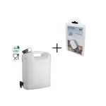 Vattenbehållare 15 liter HDPE med tömning