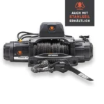 Elektrisk vinsch med fjärrkontroll 12V 6,1 t Premiumvinsch TORQX 13