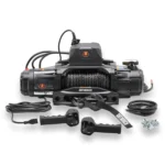 Elektrisk vinsch med fjärrkontroll 12V 5,4 t Premiumvinsch TORQX BLITZ 12 Dual Speed
